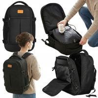 PLECAK DO SAMOLOTU RYANAIR 40X30X20 WIZZAIR KABINOWY 26L + POMPKA