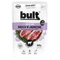 MOKRA KARMA DLA PSA BULT SASZETKA MIELONKA BOGATA W JAGNIĘCINĘ 500G