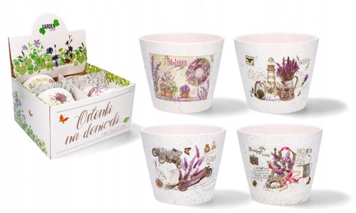 Osłonka ceramiczna doniczka ogród balkon taras na Arena.pl