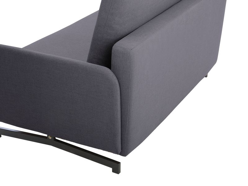 Sofa rozkładana szara BELFAST zdjęcie 7