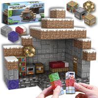 KLOCKI MAGNETYCZNE 3D KOSTKI Budowlane Sześciany Zestaw 120 el.