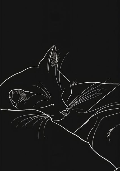 Plakat 59,4x84,1cm Nocny Spokój zdjęcie 1