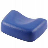 Poduszka ZAGŁÓWEK PUR podgłówek z pianki niebieski pod głowę do solarium