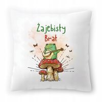 Poduszka Dla Brata Braciszka Na Urodziny Prezent Z Nadrukiem Ze Zdjęciem