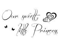 60X40CM OUR ET LITTLE PRINCESS OBRAZ DRUK