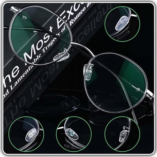 ZESTAW DO NAPRAWY OKULARÓW ŚRUBKI NOSKI SILIKONOWE 35 par nosków na Arena.pl