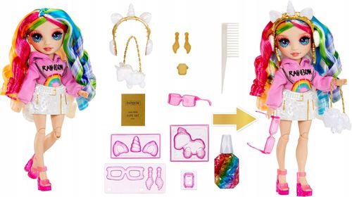 Rainbow High Creative Crystals Fashion Doll - Amay na Arena.pl