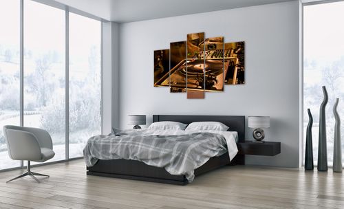 Obraz Na Płótnie - Studio Nagrań  - 150X100 Cm - Ea150X100-0505 na Arena.pl