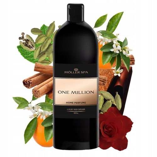 UZUPEŁNIACZ ZAPACH ONE MILLION DO DOMU PATYCZKI ZAPAS DO DYFUZORÓW 750ML na Arena.pl