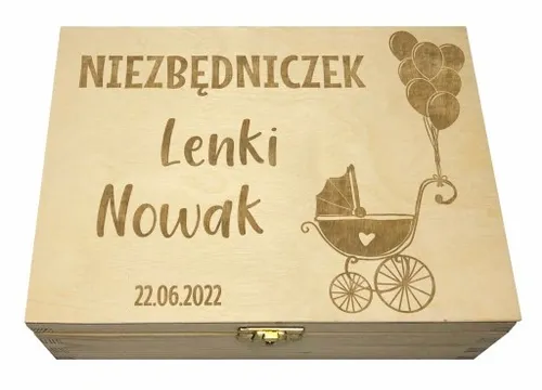 PUDEŁKO WSPOMNIEŃ PREZENT ROCZEK CHRZEST NARODZINY na Arena.pl