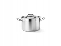 Garnek średni Profi Line z pokrywką 4 l śr. 200 x 130 h - Hendi 831205