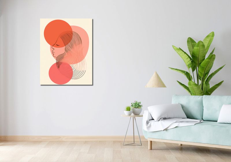 Obraz 70x90cm Zmierzch Linijny zdjęcie 2