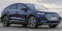 Audi Q4 Sportback etron-Listwy CHROM na drzwi boczne dekoracyjne chromowane