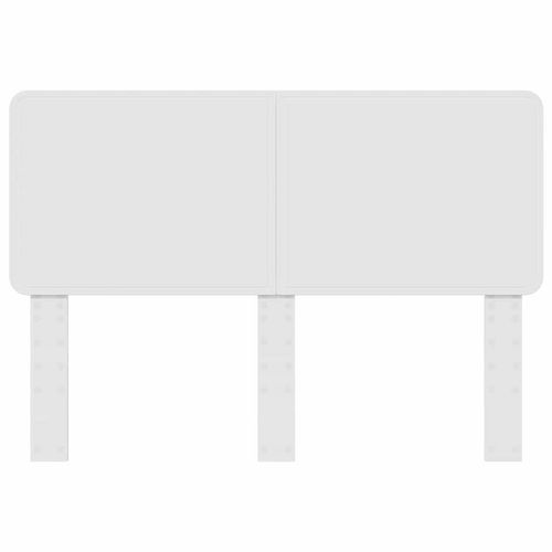 Zagłówek Z zagłówkiem Biały 150 cm Materiał drewnopochodny na Arena.pl