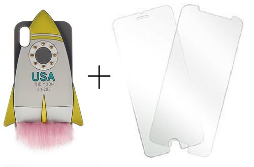 CASE ETUI 3D GUMOWE IPHONE 7 8 PLUS + SZKŁO GRATIS na Arena.pl