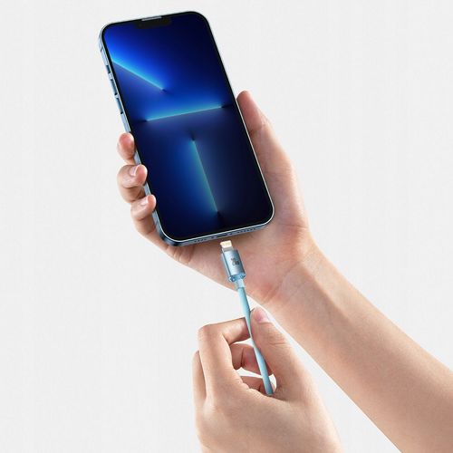 Kabel niktrade USB typ C - Apple Lightning 2 m niebieski na Arena.pl