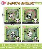 KOLEKCJA PANDA ELEGANCKA BIŻUTERIA Z CZARNO-BIAŁYM AKCENTEM