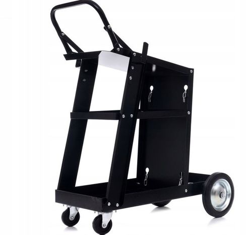 Wózek spawalniczy do spawarki butli MIG TIG z rączką wzmocniony 85 kg na Arena.pl