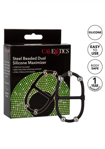 beaded dual silicone maximizer black na Arena.pl