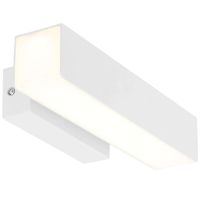 Ścienna lampa LANDER 21-25814 metalowa LED 10W 4000K prostokątny biały