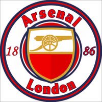 Opłatek na tort Piłka Nożna Arsenal London Proporzec Herb Klub