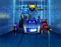 Puzzle Batwheels