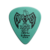 Kostka piórko Ernie Ball Everlast 2,0 mm P09196 turkusowa antypoślizgowa