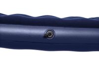 dmuchany materac turystyczny do spania 2-osobowy flokowany bestway