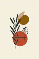 Plakat 30x45cm Kontrast w Botanice