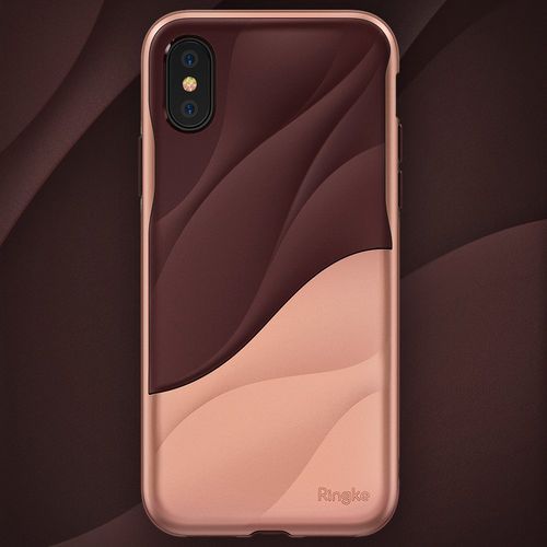 POKROWIEC ETUI CASE RINGKE WAVE IPHONE X + SZKŁO na Arena.pl