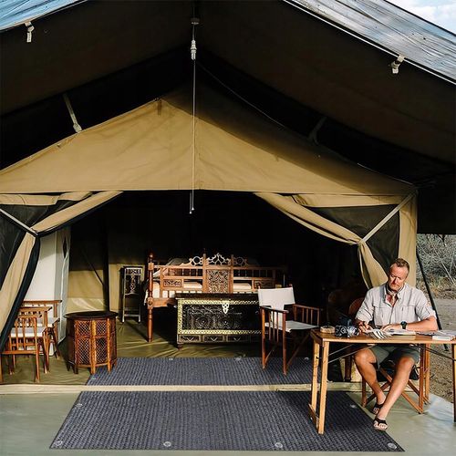 DYWAN PRZEDSIONKOWY PODŁOGA DO PRZEDSIONKA NAMIOTU KEMPINGU 300x250cm na Arena.pl