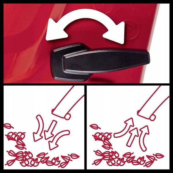 Dmuchawa do liści Einhell funkcja ssania worek 40L rozdrabniacz 3000W zdjęcie 3