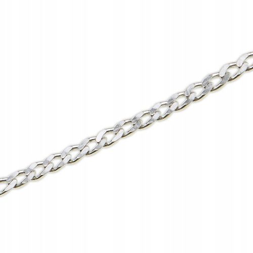 Srebrny łańcuszek pancerka 50 cm srebro 925 dla mężczyzn na Arena.pl