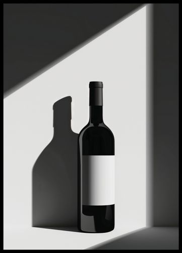 Plakat 50x70cm Butla Wina na Arena.pl