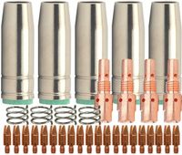 ZESTAW AKCESORIÓW DO UCHWYTU MIGOMATU MIG MB25 TW25 DYSZA ŁUSKA ŁĄCZNIK