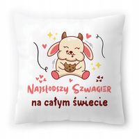 Poduszka Dla Szwagra Na Urodziny Na Prezent Z Nadrukiem Ze Zdjęciem