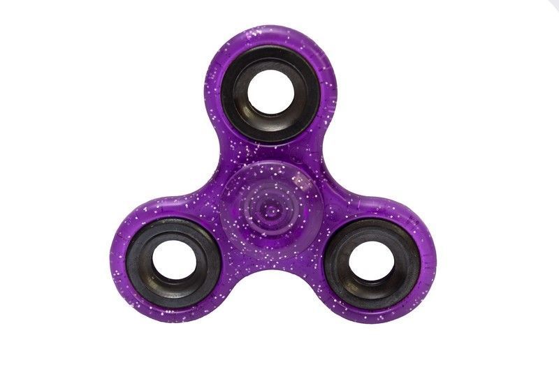 Fidget spinner brokatowy 7,5 cm różne kolory zdjęcie 5
