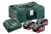METABO ZESTAW AKUMULATORÓW 3 x 5.5Ah LIHD + ŁADOWA