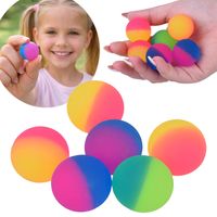 DLA DZIECI DO ZABAWY ZESTAW 5 SKACZĄCYCH PIŁECZEK