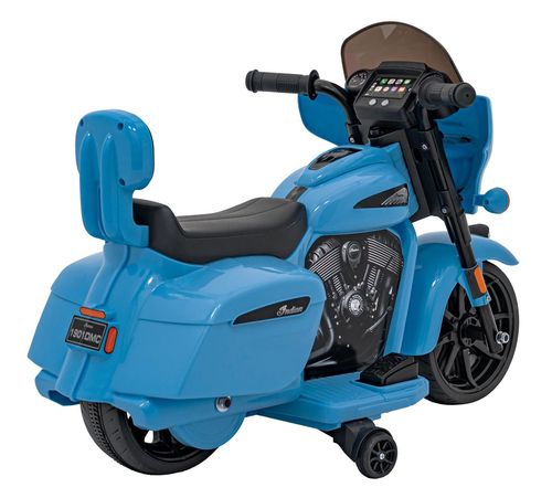 Pojazd Chopper Indian Niebieski na Arena.pl