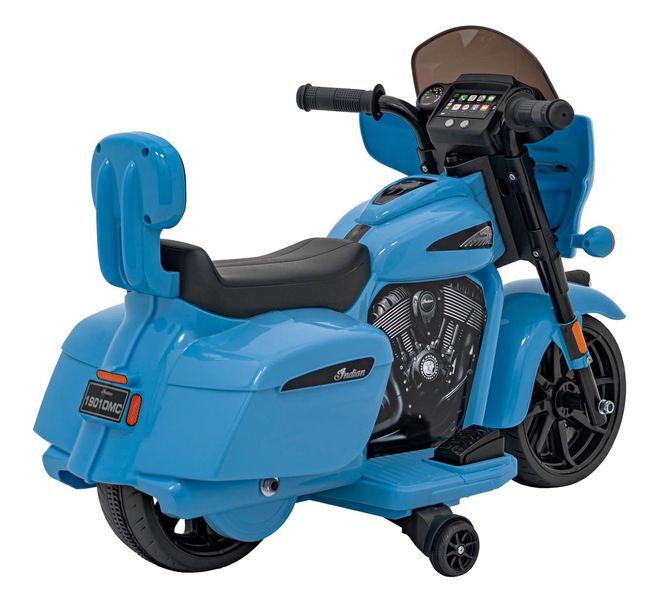 Pojazd Chopper Indian Niebieski zdjęcie 7
