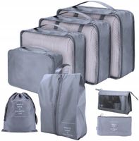 Organizer Zestaw X8 Podróżny Walizki Torby Szafy