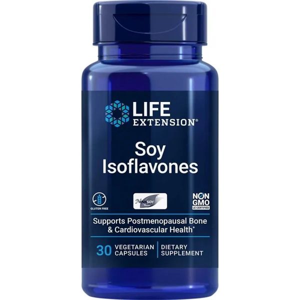 LIFE EXTENSION Soy Isoflavones (30 kaps.) zdjęcie 1