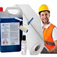 ŻYWICA POLIESTROWA 5 KG + 5 M2 MATY450 UTWARDZACZ TKANINA ROWINGOWA ŁÓDŹ