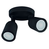 Lampa sufitowa regulowana BOGNA 03985 Ideus do przedpokoju czarna