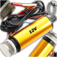 MOCNA POMPKA POMPA DO SPUSZCZANIA PALIWA ROPY OLEJU WODY ELEKTRYCZNA 12V