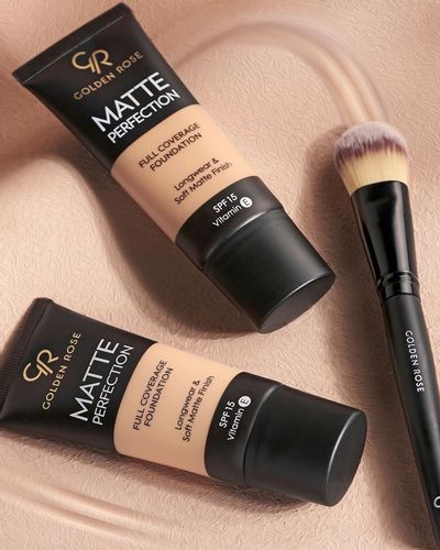 Golden Rose MATTE PERFECTION Warm 3 Matujący podkład do twarzy W3 Kolor - 3 na Arena.pl