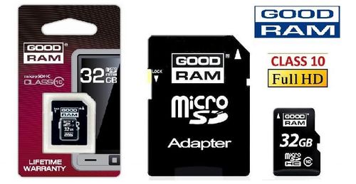 32Gb Karta Microsd Goodram Micro Class 10 Sdhc +Ad na Arena.pl