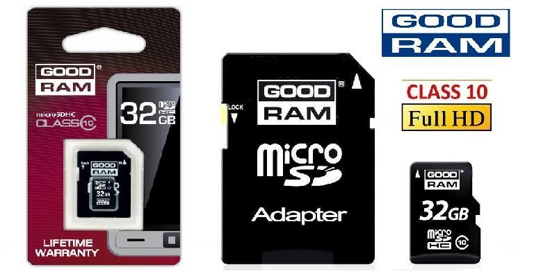 32Gb Karta Microsd Goodram Micro Class 10 Sdhc +Ad zdjęcie 4