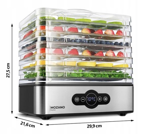 SUSZARKA DO GRZYBÓW OWOCÓW SPOŻYWCZA DUŻA 6 SITEK na Arena.pl